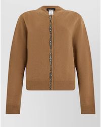 Fabiana Filippi - Cashmere Silk Wool Knit Long-Sleeve Zip Jacket - Lyst