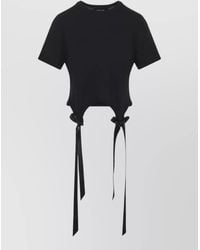 Simone Rocha - Cropped T-Shirt - Lyst