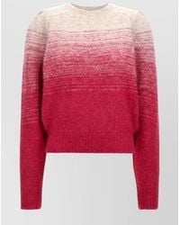 Isabel Marant - Crew Neck Ombre Pullover Sweater - Lyst