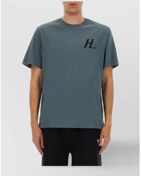 Helmut Lang - Capsule Crew Neck T-Shirt With Back Print - Lyst