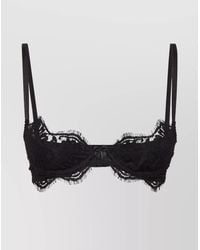 DSquared² - Lace Bra With Adjustable Straps And Bow - Lyst
