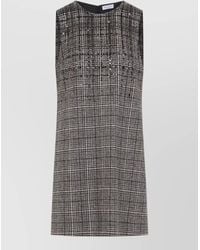 Brunello Cucinelli - Sleeveless Sequin-Embellished Mini Dress - Lyst