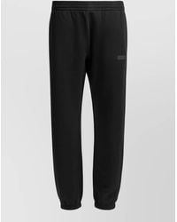 Givenchy - Paris Logo Sports Pants Ribbed Cuffs - Lyst
