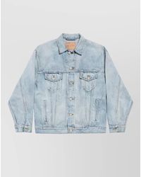 Balenciaga - Denim Regular-Fit Jacket - Lyst