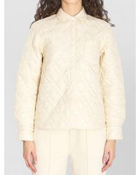 Moncler - Logo Patch Quilted Jacket - Lyst