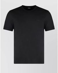 ZEGNA - Cotton Regular-Fit Short-Sleeve T-Shirt - Lyst