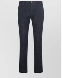 Jacob Cohen - Straight Trousers With Pockets And Belt Loops - Lyst
