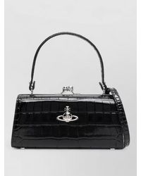 Vivienne Westwood - Doll Extra Large Crocodile-Effect Leather Tote Bag - Lyst