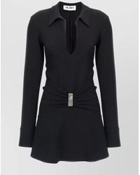 The Attico - Mini Polo Dress - Lyst