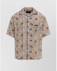 Prada - Viscose And Silk Shirt - Lyst