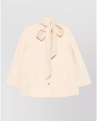 Zimmermann - Wool Long-Sleeve Fitted Jacket - Lyst