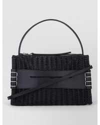 JW Anderson - Loafer Bag Woven Lamb Leather Clutch Bag - Lyst