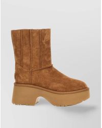 UGG - Leather Ankle Boots - Lyst