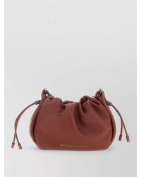 Brunello Cucinelli - Mellow Bucket Mini Crossbody Bag Chain Strap - Lyst