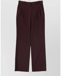 THE GARMENT - Necchi Pants Tailored Belt Loops Pleats - Lyst