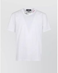 DSquared² - Basic Short Sleeve T-Shirt - Lyst
