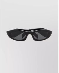 Prada - Angular Cat Eye Sunglasses With Dark Lenses - Lyst
