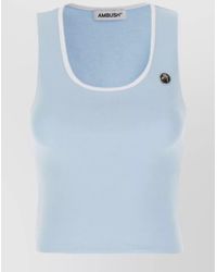 Ambush - Cutout Asymmetric Hem Tank Top - Lyst