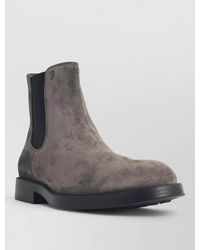 Tod's - Suede Leather Chelsea Ankle Boots - Lyst