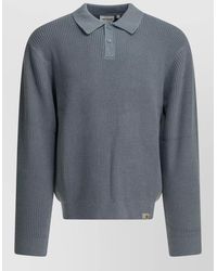Carhartt - Ribbed Long-Sleeve Polo Shirt - Lyst