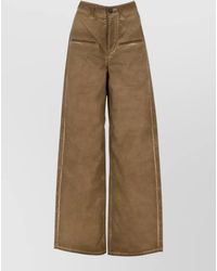 Uma Wang - Wide Leg Pants Back And Front Pockets - Lyst