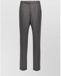 Thom Browne - Trousers With Belt Loops And Pockets - Lyst
