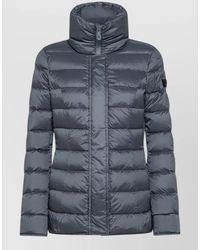 Peuterey - High Collar Quilted Jacket Long Sleeves Pockets - Lyst