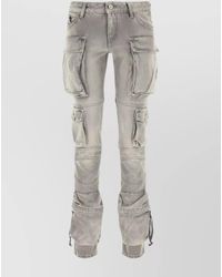 The Attico - Denim Straight-Leg Jeans - Lyst