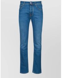 Jacob Cohen - Jeans Belt Loops Contrast Stitching Faded Effect - Lyst