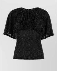 Rabanne - Embroidered Stretch Top - Lyst
