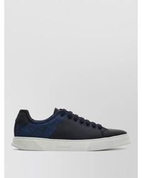 Ferragamo - Leather Sneakers - Lyst