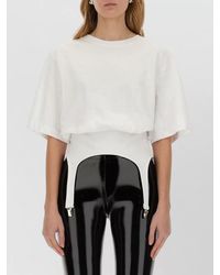 Fiorucci - T Shirt Suspenders Relaxed Fit Round Neck - Lyst