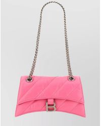 Balenciaga - Crush Small Leather Shoulder Bag - Lyst