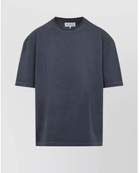 Maison Margiela - Oversized Cotton T-Shirt With Dropped Shoulders - Lyst