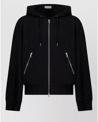 Dries Van Noten - Cotton Oversized Zip Up Hooded Jacket - Lyst