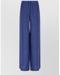Max Mara - High Waist Wide Leg Lounge Pants - Lyst