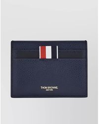 Thom Browne - Pebble-Grain Leather Cardholder - Lyst