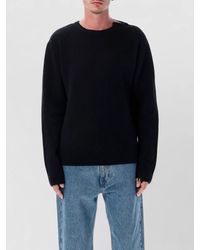 Extreme Cashmere - Cashmere Ribbed Sweater Long Sleeves Crewneck - Lyst