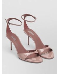 Paris Texas - Open Toe Sandals Patent Finish Design - Lyst