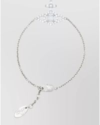 Vivienne Westwood - Olympia Cz Chain Brass Crystal Bracelet - Lyst