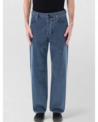 Stone Island - Denim Loose-Fit Straight-Leg Jeans - Lyst