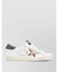 Golden Goose - Leather Super-Star Low-Top Sneakers - Lyst