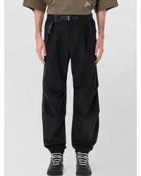 and wander - High Count Cloth Side Zip Hem Pants - Lyst