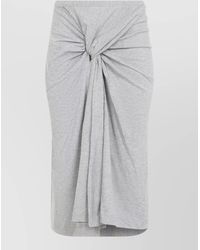 Dries Van Noten - Hemellana Cotton Midi Skirt - Lyst