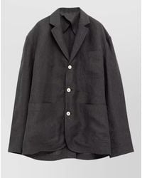 Jacquemus - Linen Single Breasted Blazer - Lyst