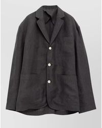 Jacquemus - Single Breasted Blazer Notch Lapel Pockets - Lyst