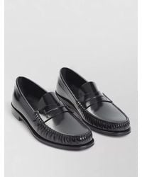 Tom Ford - Penny Strap Calf Leather Informal Loafers - Lyst
