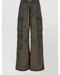 Rick Owens - Nylon Oversized Wide-Leg Cargo Shorts - Lyst