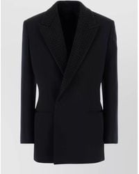 Bottega Veneta - Wool Double-Breasted Tuxedo Jacket - Lyst