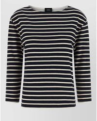 A.P.C. - Striped Sweater - Lyst
